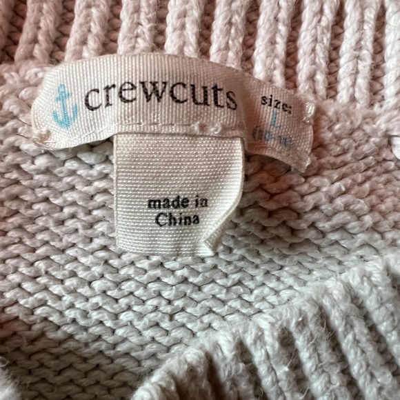 Crewcuts ivory cable knit sweater - Picture 2 of 3
